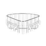 Picture of Contempo Suction Cup Corner Shower Basket SS
