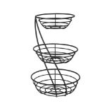Picture of Euro Arched 3-Tier Server - Black