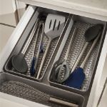 Picture of HEXA® 6" x 15" Drawer Organizer — Stone Gray