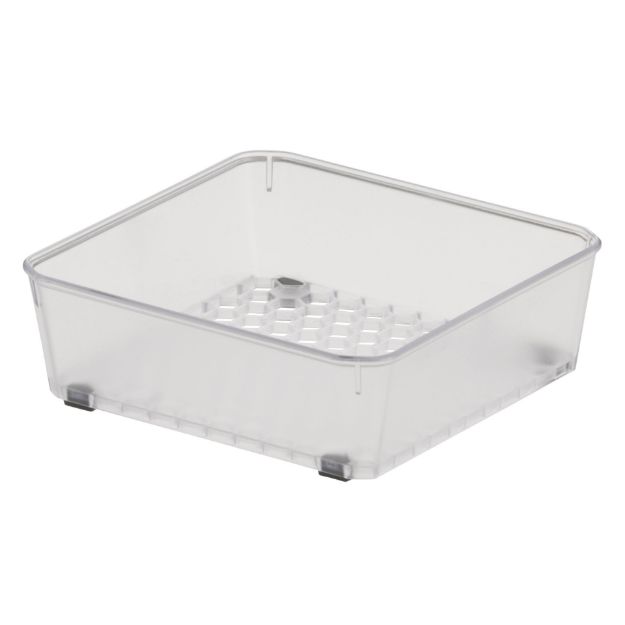 Picture of HEXA® 6" x 6" Drawer Organizer — Clear Frost