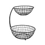 Picture of Grid Arched 2-Tier Server - Black