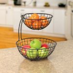 Picture of Grid Arched 2-Tier Server - Black