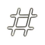 Picture of Hashtag Trivet - Graphite