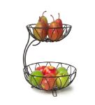 Picture of Leaf Arched 2-Tier Server - Black