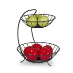 Picture of Yumi Arched 2-Tier Server - Black