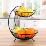 Picture of Yumi Arched 2-Tier Server - Black