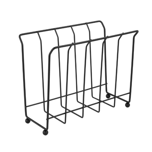 Picture of Desktop Wire Magazine Rack - Black