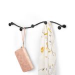Picture of Sweep Wall Mount 5-Hook Rack - Black