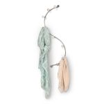 Picture of Sweep Wall Mount 9-Hook Rack - Satin Nickel