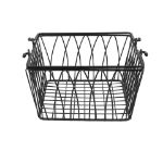 Picture of Twist Medium Handled Basket - Black
