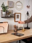 Picture of Vintage Living Desktop Letter Holder - Industrial Gray