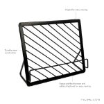 Picture of Finley Tablet & Cookbook Holder - Black