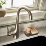 Picture of HEXA Sponge & Soap Dish Gray/Clear