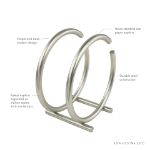 Picture of Euro Round Napkin Holder - Satin Nickel