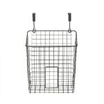 Picture of Grid Over the Cabinet Recycling Bag Storage - Industrial Gray
