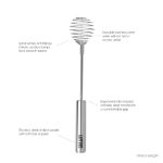 Picture of 10" Stainless Steel Galaxy Coil Whisk